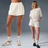 Women’s Soho Knit Pullover & Shorts Set – Spring Casual Loungewear
